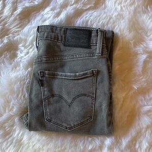 Levi's Olive Denim Jeans